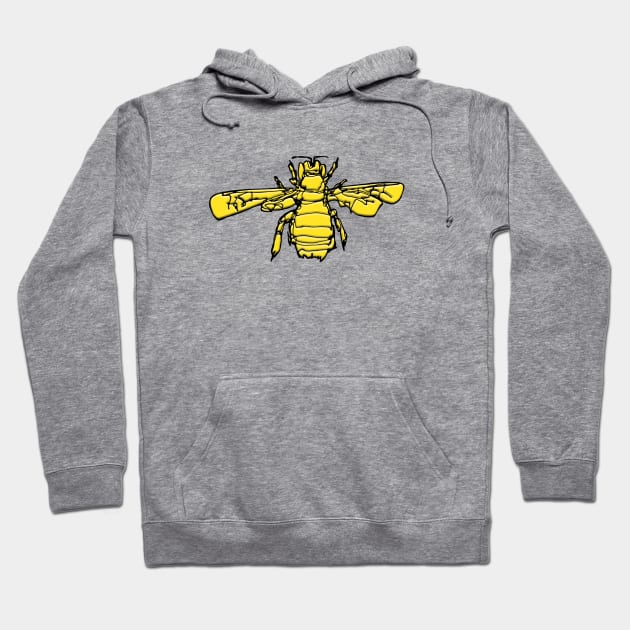 Bee Awesome Hoodie by IanSklarsky